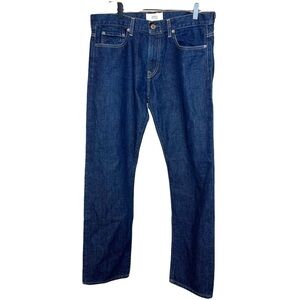 Simon Spurr Dark Wash Straight Leg Slim Fit Jeans Mens Waist Size 32 Pre Owned